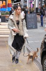 FKA TWIGS Out with her Dog in London 09/27/2022
