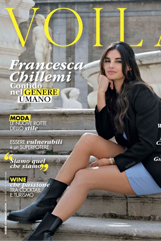 FRANCESCA CHILLEMI for Voila Magazine, Italy September 2022