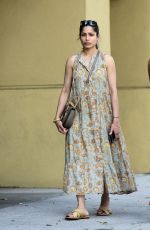 FREIDA PINTO Out with a Girlfriend in Los Angeles 09/08/2022