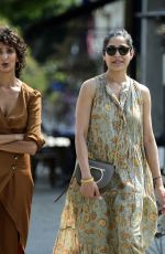 FREIDA PINTO Out with a Girlfriend in Los Angeles 09/08/2022