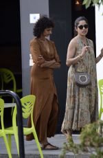 FREIDA PINTO Out with a Girlfriend in Los Angeles 09/08/2022