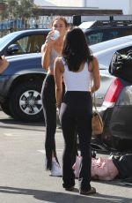 GABBY WINDEY and KOKO IWASAKI Leaves Their Dance Practice in Los Angeles 09/27/2022