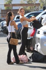 GABBY WINDEY and KOKO IWASAKI Leaves Their Dance Practice in Los Angeles 09/27/2022