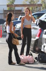 GABBY WINDEY and KOKO IWASAKI Leaves Their Dance Practice in Los Angeles 09/27/2022