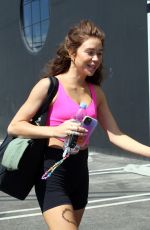 GABBY WINDEY Arrives at DWTS Rehersals in Los Angeles 09/14/2022