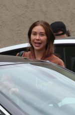 GABBY WINDEY Leaves DWTS Practice in Los Angeles 09/10/2022