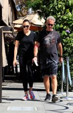 GAL GADOT and Yaron Varsano Out for Lunch at Il Pastaio in Beverly Hills 09/28/2022