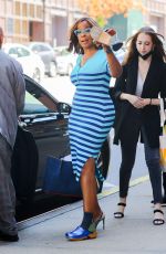 GAYLE KING LEaves CBS Studios in New York 09/15/2022