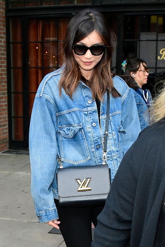 GEMMA CHAN Out and About in New York 09/21/2022