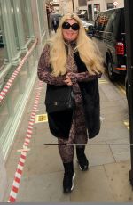 GEMMA COLLINS Shopping at Fortnum and Masons and Doodles in London 09/21/2022