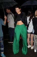 GEORGIA FOWLER Arrives at Tommy Hilfiger Fashion Show at NYFW in New York 09/11/2022