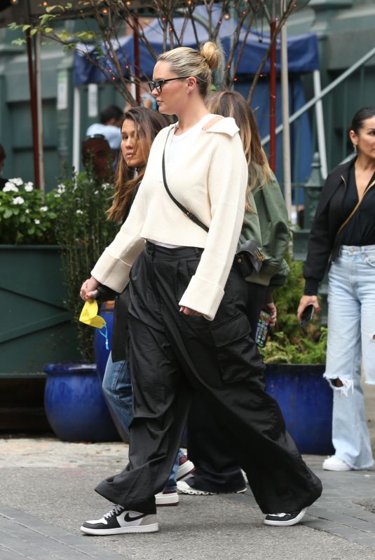GEORGINA BURKE Out and About in New York 09/25/2022