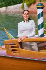 GEORGINA RODRIGUEZ Arrives at Lido in Venice 09/01/2022