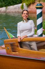 GEORGINA RODRIGUEZ Arrives at Lido in Venice 09/01/2022