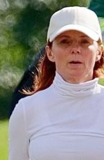 GERI HALLIWELL Out for Power Walk at a Park in London 09/09/2022