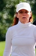 GERI HALLIWELL Out for Power Walk at a Park in London 09/09/2022