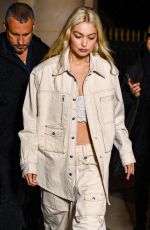GIG HADID Leaves Isabel Marant Show at Paris Fashion Week 09/29/2022