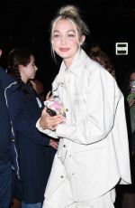 GIG HADID Leaves Isabel Marant Show at Paris Fashion Week 09/29/2022