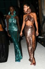 GIGI and BELLA HADID at Tom Ford SS23 Runway Show at New York Fashion Week 09/14/2022