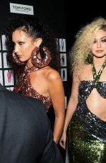 GIGI and BELLA HADID at Tom Ford SS23 Runway Show at New York Fashion Week 09/14/2022