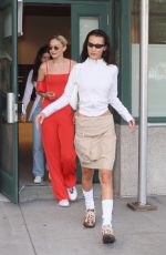 GIGI and BELLA HADID Heading to US Open in New York 08/31/2022