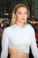 GIGI HADID Arrives at 9th Annual Fashion Media Awards in New York 09/10/2022