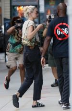 GIGI HADID Arrives at Her Apartment in New York 09/01/2022