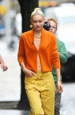 GIGI HADID Arrives at Interview with Wilie Geist in New York 09/06/2022