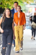 GIGI HADID Arrives at Interview with Wilie Geist in New York 09/06/2022