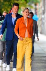 GIGI HADID Arrives at Interview with Wilie Geist in New York 09/06/2022