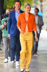 GIGI HADID Arrives at Interview with Wilie Geist in New York 09/06/2022