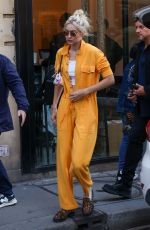 GIGI HADID Arrives at Isabel Marant Fashion Show at PFW in Paris 09/29/2022