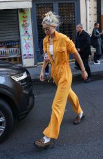GIGI HADID Arrives at Isabel Marant Fashion Show at PFW in Paris 09/29/2022