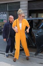 GIGI HADID Arrives at Isabel Marant Fashion Show at PFW in Paris 09/29/2022