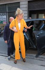 GIGI HADID Arrives at Isabel Marant Fashion Show at PFW in Paris 09/29/2022