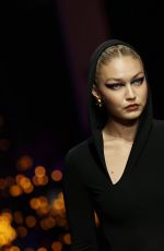 GIGI HADID at Versace Runway Show at Milan Fashion Week 09/23/2022