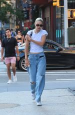 GIGI HADID Heading to Her Office in New York 09/02/2022