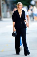 GIGI HADID Heading to Tonight Show in New York 09/08/2022