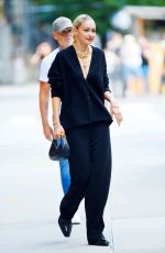 GIGI HADID Heading to Tonight Show in New York 09/08/2022