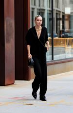 GIGI HADID Heading to Tonight Show in New York 09/08/2022