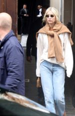 GIGI HADID Leaves Chloe Fashion Show at Paris Fashion Week 09/29/2022