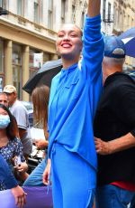 GIGI HADID Leaves Guest in Residence Pop-up Shop in New York 09/11/2022