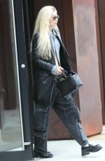 GIGI HADID Leaves Tom Ford Fashion Show in New York 09/14/2022