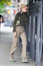 GIGI HADID Out and About in New York 09/07/2022