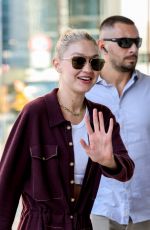 GIGI HADID Out at Milan Fashion Week 09/22/2022