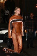 GIGI HADID Out for a NYFW Event in New York 09/08/2022