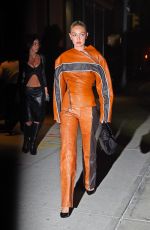 GIGI HADID Out for a NYFW Event in New York 09/08/2022
