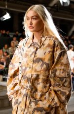 GIGI HADID Walks Runway at Isabel Marant Fashion Show at PFW in Paris 09/29/2022