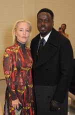 GILLIAN ANDERSON at Burberry Spring/Summer 2023 Runway Show in London 09/26/2022