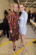 GILLIAN ANDERSON at Burberry Spring/Summer 2023 Runway Show in London 09/26/2022